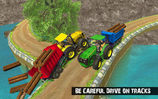 Real Tractor Cargo Transport : New Farming Game 3D screenshot 12
