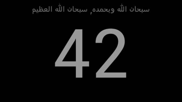 عداد التسبيح - Tasbeeh Counter 3 تصوير الشاشة