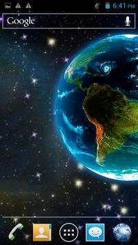 3D Earth Live Wallpaper screenshot 2