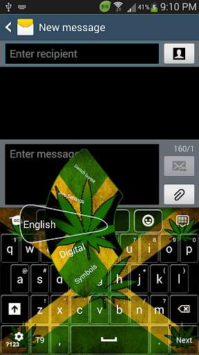 Rasta Jamaica Keyboard screenshot 2