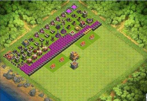 Base Maps War COC TH7 screenshot 2