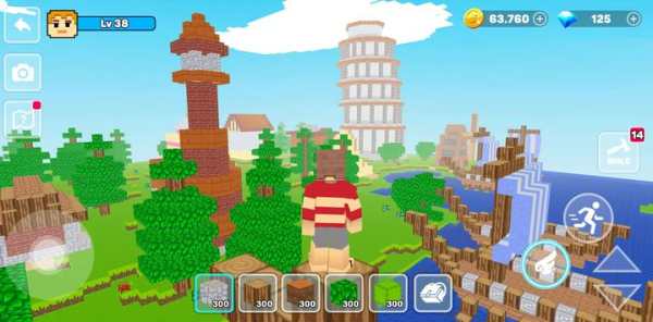Block World Craft - Mini Craft स्क्रीनशॉट 1