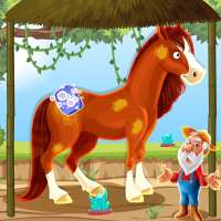 Horse Farm Manager: Unicorn Makeover & Daycare logo