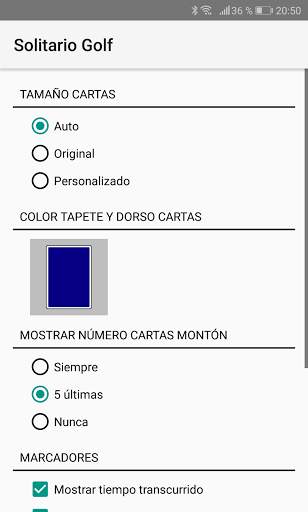 Solitario Golf screenshot 5