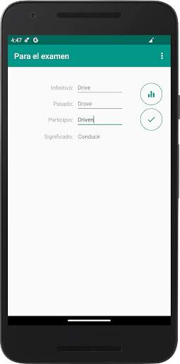 Verbos irregulares del inglés screenshot 8