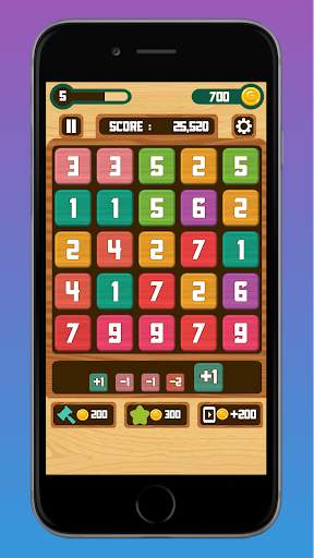 NumPlus! Merge Number Blocks Puzzle screenshot 5