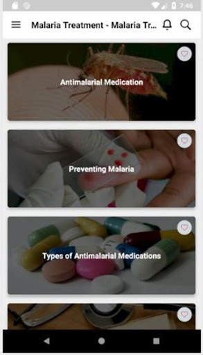 Malaria Treatment - Malaria Treatment Drugs screenshot 1