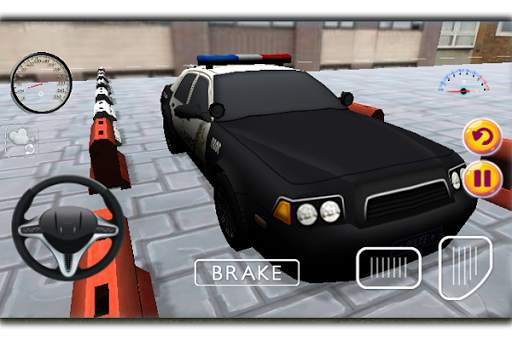 Police Car Parking Game 3D screenshot 2