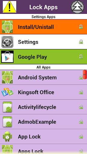 Apps Lock screenshot 1