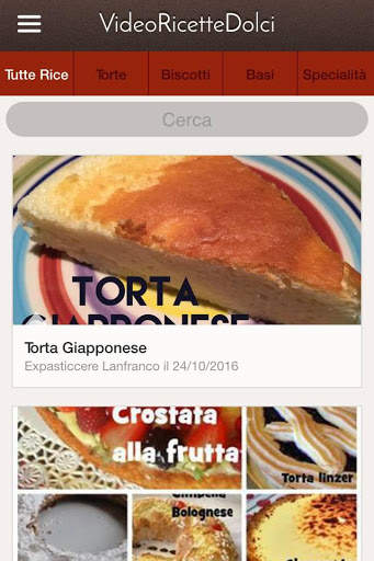 Video Ricette Dolci screenshot 4