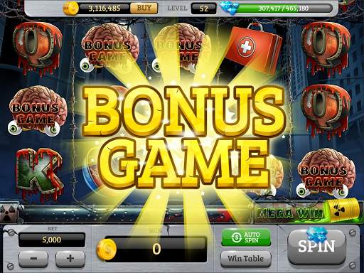 Zombie slot machine screenshot 2