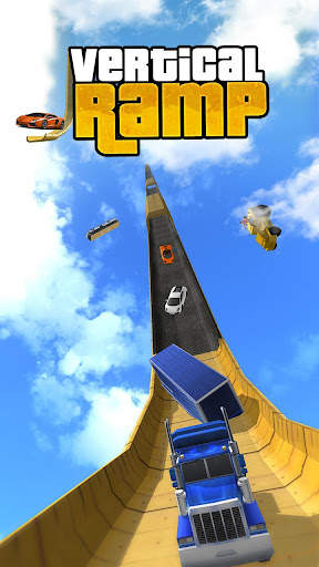 Vertical Mega Ramp Impossible 3D screenshot 1