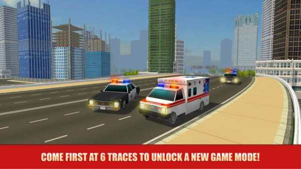 Emergency Car Racing Fever 3D screenshot 3
