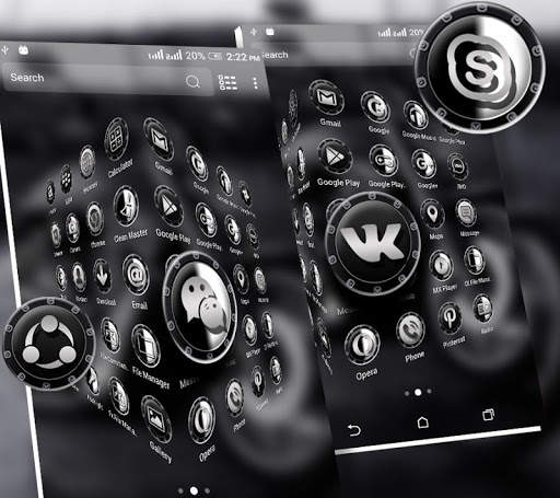 Motorbike Launcher Theme screenshot 1