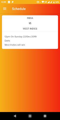 Cricket Prediction screenshot 2
