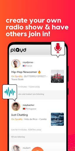 playd – Social Radio screenshot 2