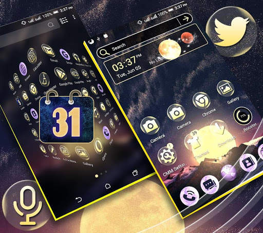 Full Moon Launcher Theme screenshot 5