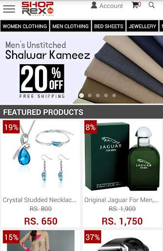 ShopRex Online Shopping in Pakistan screenshot 1