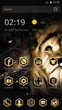 Cool Lion Theme screenshot 2
