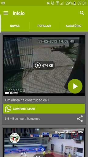 Vídeos Engraçados - Zueiras screenshot 1