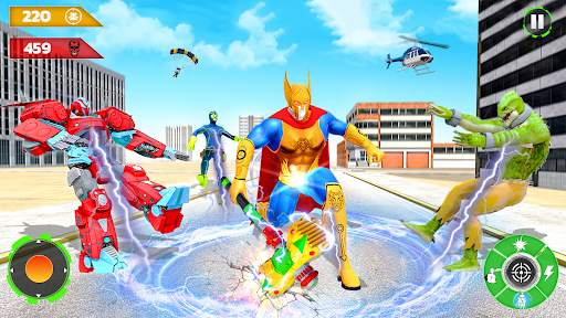 Hammer Hero Robot Rescue City screenshot 2