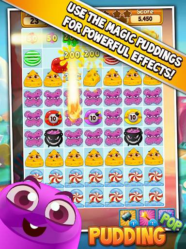 Pudding Pop - Connect & Splash Free Match 3 Game screenshot 12