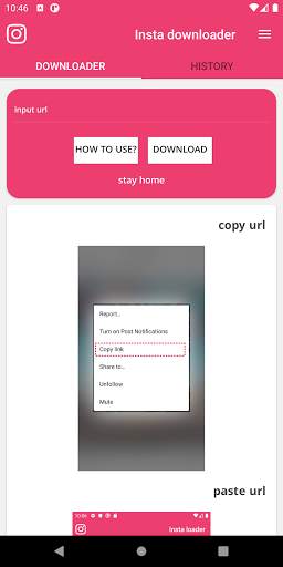 Video Downloader for Instagram screenshot 1