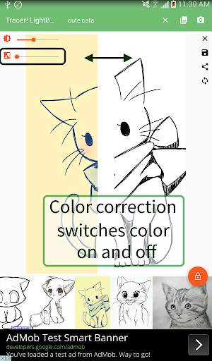 Tracer!  Lightbox tracing app screenshot 4