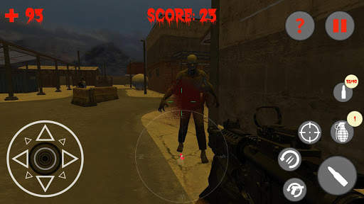 City Destroyed Zombies Shooting Game screenshot 3
