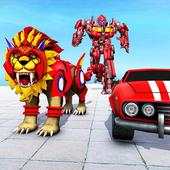 Lion Robot Transform Car War sim:Super Robot Games 1.0