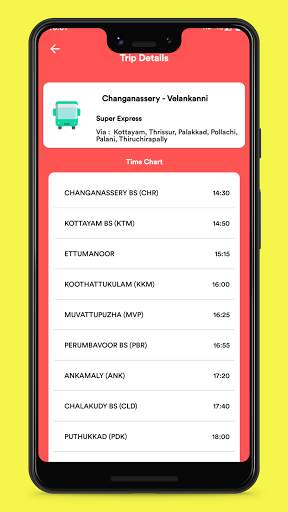 Bus Time - KSRTC Kerala Bus Ti screenshot 4