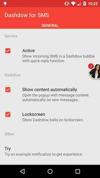 Dashdow SMS screenshot 3