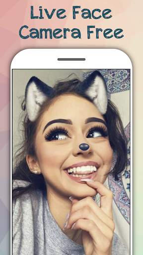 Live Face Camera Free cute & funny motion sticker screenshot 8