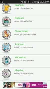 How To Draw Pokemon screenshot 1