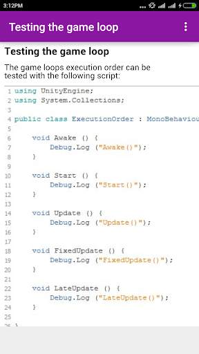 Learn Unity screenshot 4