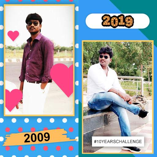 10 Years Challenge 5 تصوير الشاشة