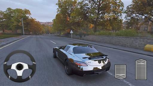 Mercedes Benz SLS AMG City Driving Simulator screenshot 4