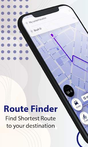 GPS Maps & Navigation , Live Route & Place Finder screenshot 3