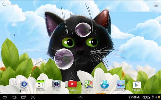 Cute Kitten Live Wallpaper screenshot 8