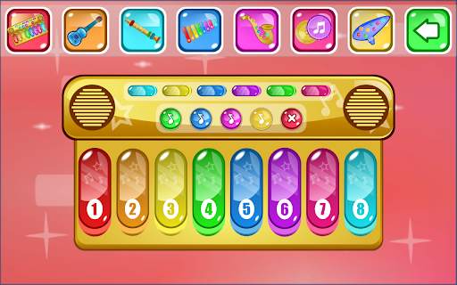 Baby Piano - Music Game screenshot 1