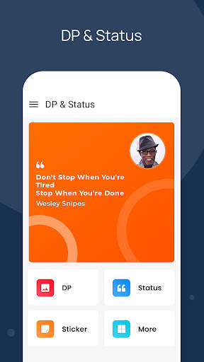 DP and Status screenshot 1