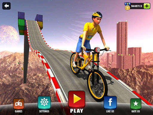 Impossible Ramp Bicycle Rider screenshot 5