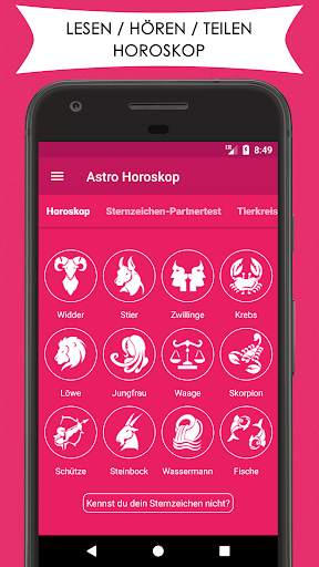 Astro Horoskop screenshot 1