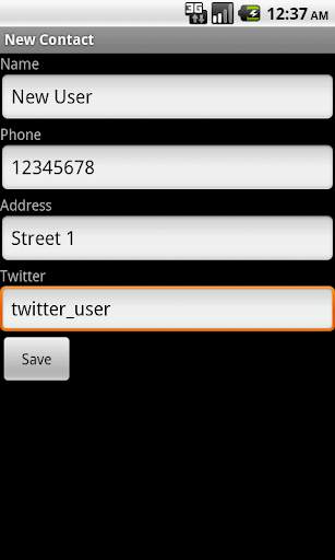 My Contacts screenshot 2