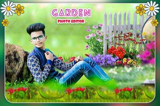 Garden Photo Editor 2019 screenshot 1