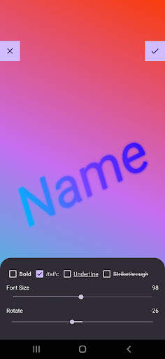 Name Wallpaper screenshot 5