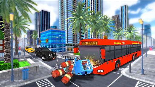 City Rickshaw Cargo Transport: Driver Simulator 3D screenshot 3
