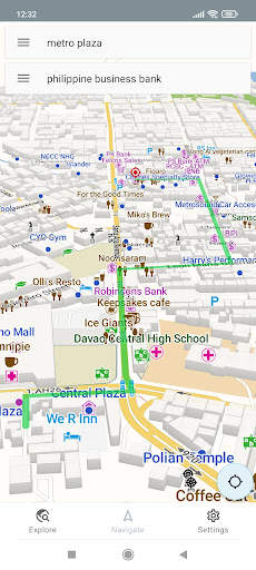 Davao City Philippines Offline Map screenshot 2