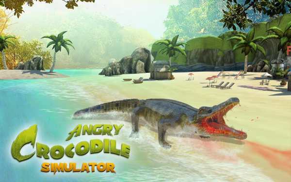 Crocodile Attack - Animal Simulator स्क्रीनशॉट 1