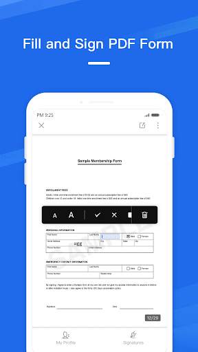 WPS PDF Fill & Sign screenshot 2